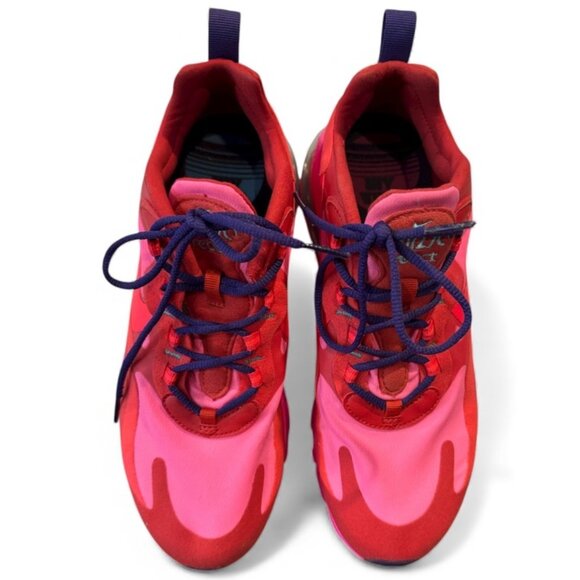 Nike Air Max 270 React in Mystic Red/Pink Blast/Habanero Red/Bright Crimson 8.5 - Picture 1 of 10